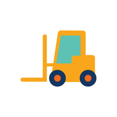 Forklift Logo Icon Design