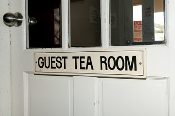 Fototapeta na wymiar Guest Tea Room
