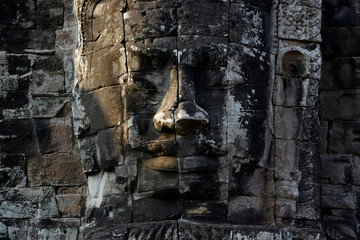 CAMBODIA SIEM REAP ANGKOR THOM BAYON TEMPLE
