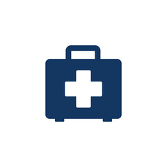 Briefcase Medical Logo Icon Design