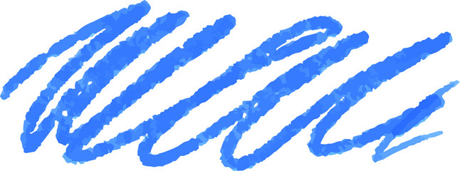 Blue Pencil stroke 6