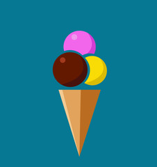 Ice Cream vector illustration
