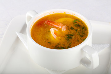 Prawn soup