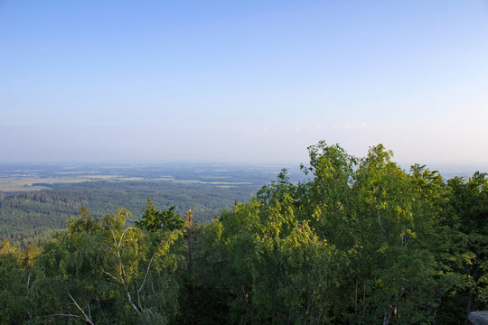 Nice view from vantage point Mandelstein, Austria