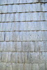 Fototapeta premium Holzschindeln