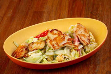 Delicious Caesar salad