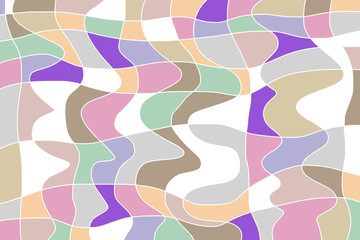 Holographic abstract background in pastel. Vector illustration for your modern style trends. background for creative project design : fashion. cover, book, printing more