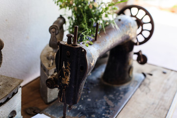 Old sewing machine