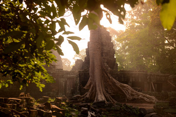 CAMBODIA SIEM REAP ANGKOR BANTEAY KDEI TEMPLE