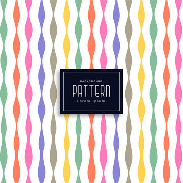 colorful ribbon style birthday pattern background