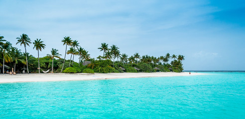 Maldives. Paradise beach. Perfect vacation.