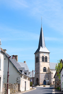 Village Bagnols in French Auvergne