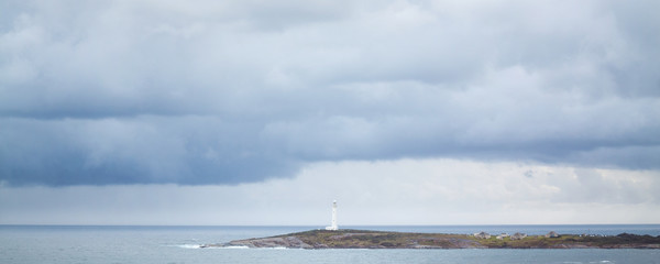 Kap Leeuwin Leuchtturm bei trübem Wetter