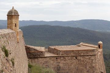 Fototapeta na wymiar Ancient castle of Cardona,Catalonia,Spain.