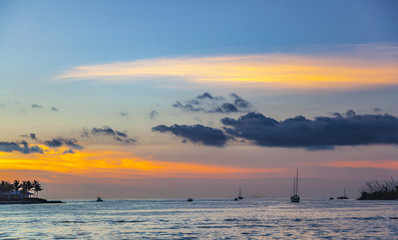 sunset in Key West