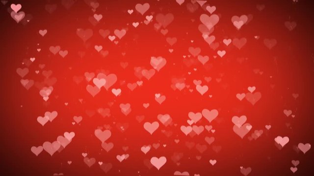 Heart Background For Valentine's day/
Animated background with heart rising for valentine's day holiday
