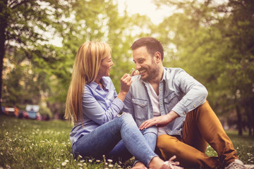 Fototapeta premium Fun in nature.