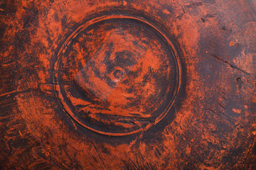 Red plate texture closeup background