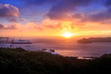 長崎の夕陽