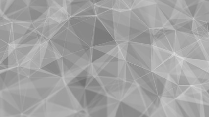 Network with triangles and lines