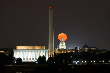 Harvest Moon in Washington, DC