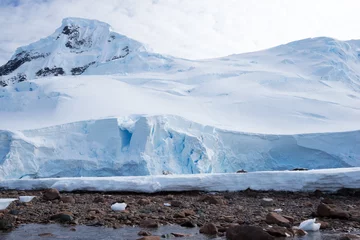 Crédence de cuisine en verre imprimé Glaciers Beautiful landscape and scenery in Antarctica