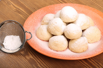 Kahk El Eid -  Cookies of El Fitr Islamic Feast with sugar for iftar in Eid fitri