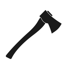 Lumberjack Axe Silhouette