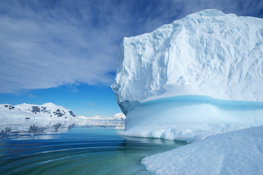 Beautiful landscape and scenery in Antarctica