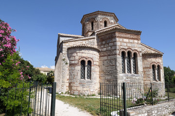 Byzantine church Agios Iasonas Kai Sosipatros in corfu town (kerkyra)