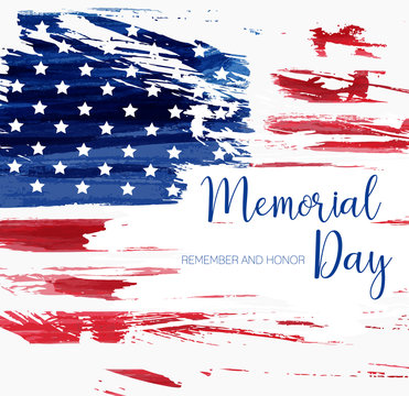 USA Memorial day background