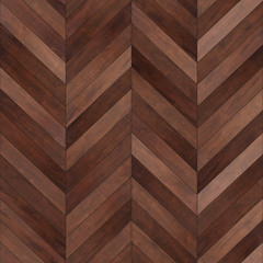 Seamless wood parquet texture chevron brown 
