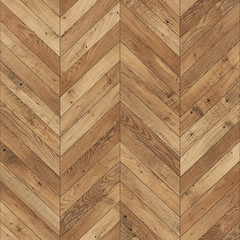Seamless wood parquet texture chevron light brown 