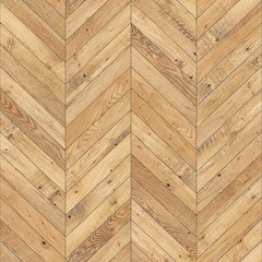 Seamless wood parquet texture chevron light brown 