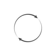 Rotating arrows icon