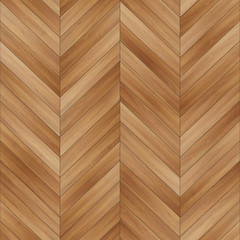 Seamless wood parquet texture chevron light brown 