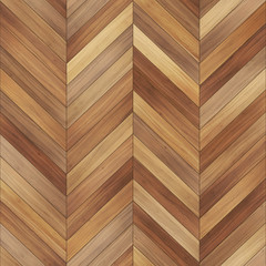 Seamless wood parquet texture chevron light brown 