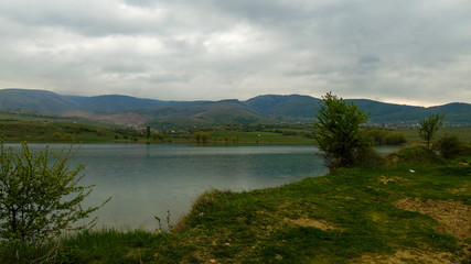 Fototapeta na wymiar The lake