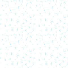 Undersea air bubbles. Bright and colorful seamless pattern.