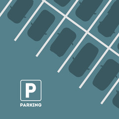 Parking in city. © inspiring.team