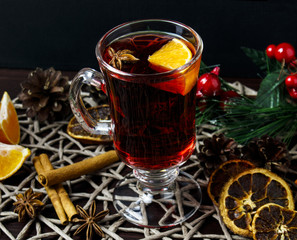 Mulled wine winter