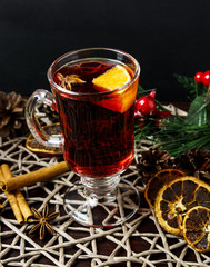 Mulled wine winter