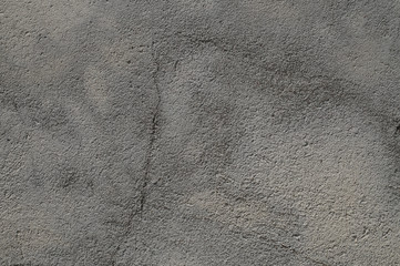 Close-up on a plastered wall
