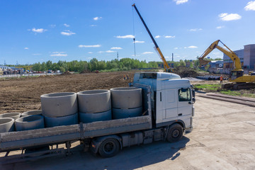 delivery of building materials