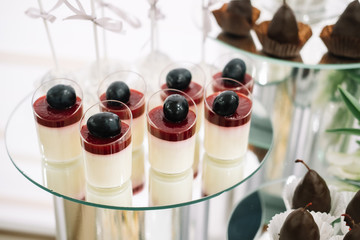 cakes in the candy bar