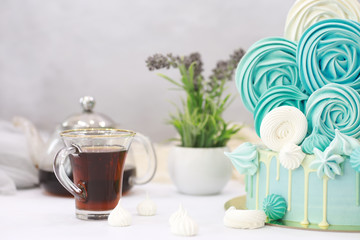Confectionery flavored cakes for a holiday