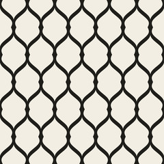 Naklejka premium Geometric seamless texture. Vector beige oriental pattern.