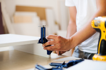 Carpenter puts the clamp on furniture