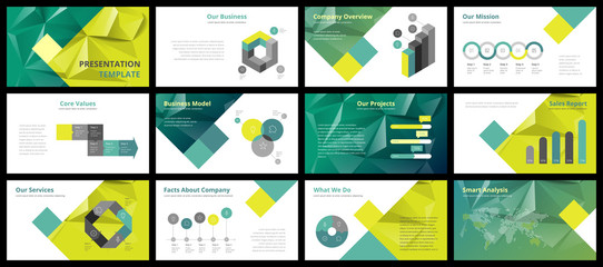 Business presentation templates