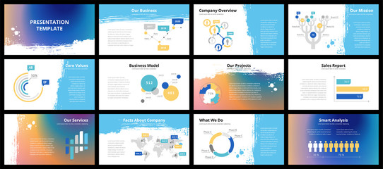 Business presentation templates